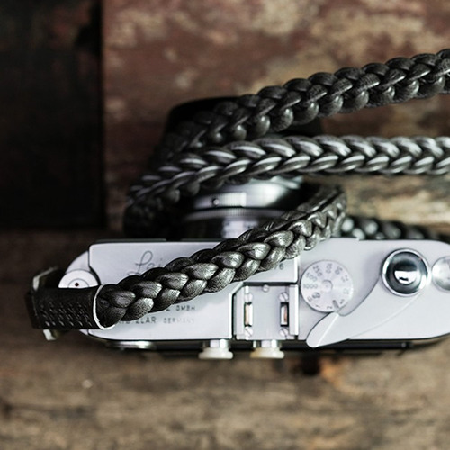 Barton1972 Leather Neck Strap Braided Style - Silver Shade               [삼각대 증정 EVENT] ~3/31까지