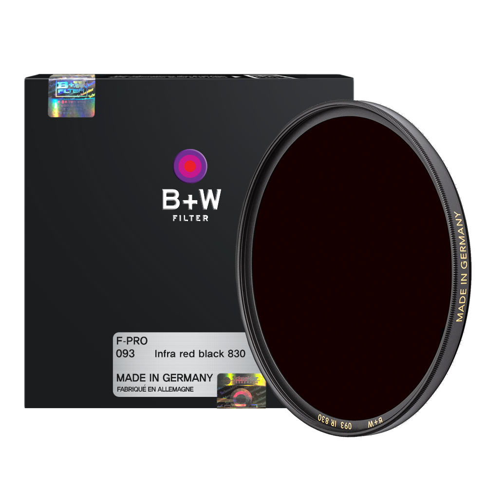 [B+W] 적외선 필터093 Black Red Filter