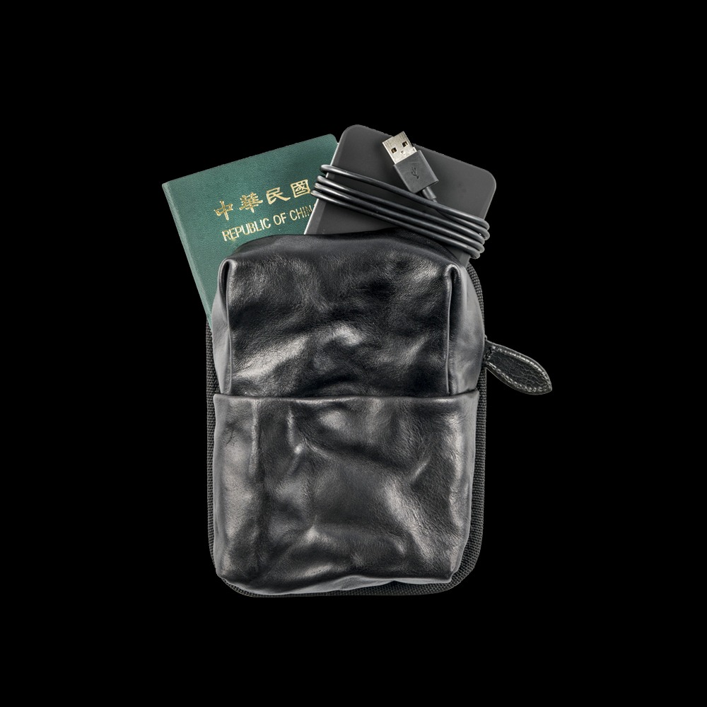 [WOTANCRAFT] INTERIOR MODULEHidden Zipperless Pocket Leather - M                                                              사은품 증정 EVENT  ~1/31까지