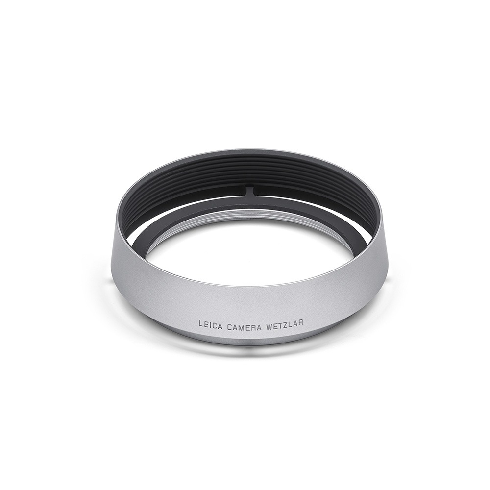 Leica Q Lens Hood, round, Aluminum, Silver