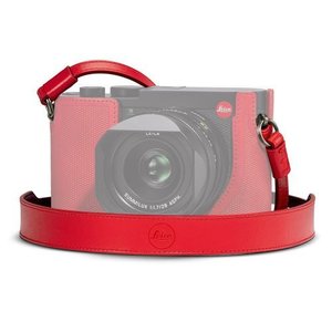 Leica Q2 Carrying strap, red